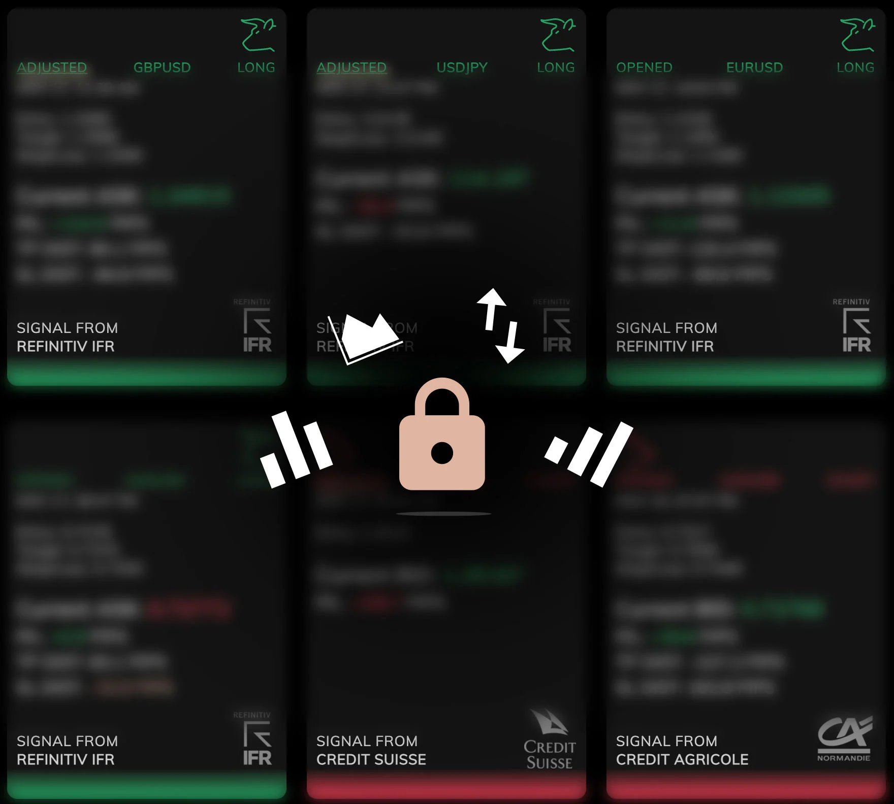 Bank signals prelogin